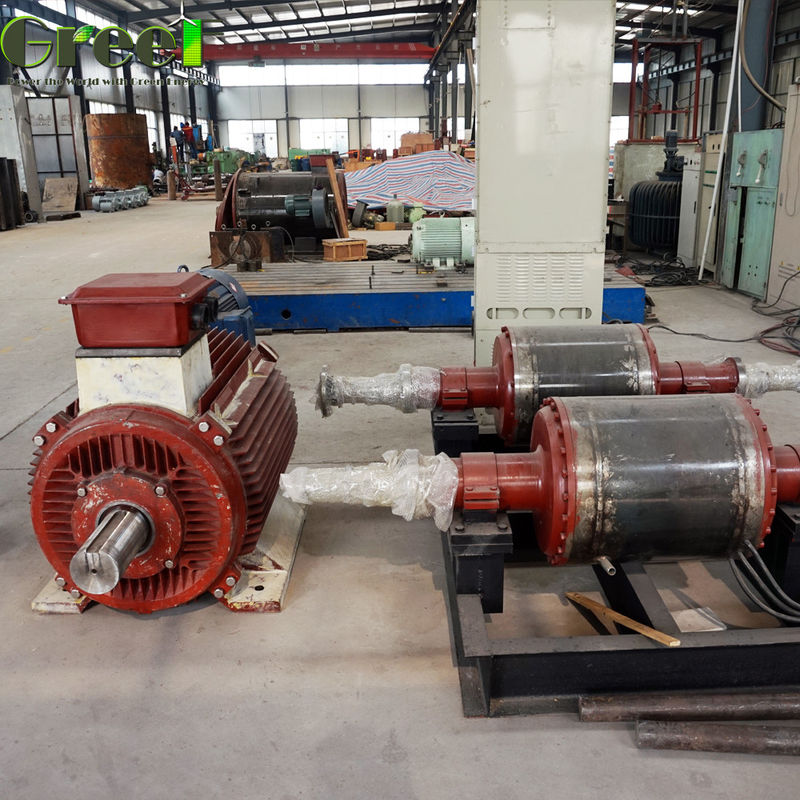 20RPM 100RPM Máy biến đổi nam châm vĩnh viễn tốc độ thấp 100KW 500KW Cho tuabin gió